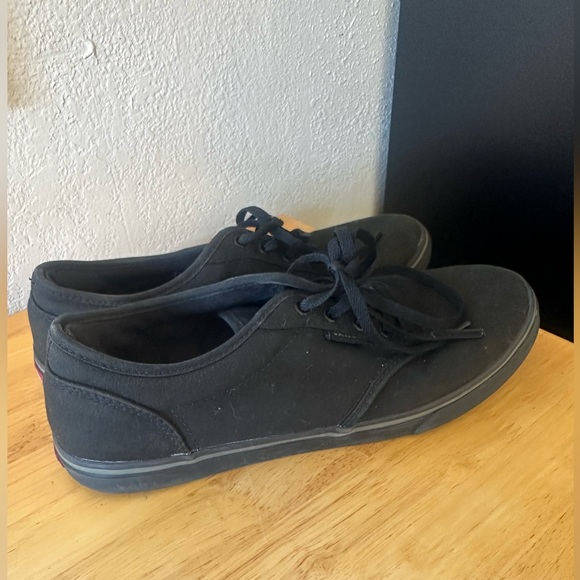 Women’s VANS Black Casual Lace-Up Shoes - Picture 4 of 5